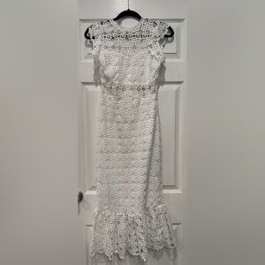 Petal & Pup Ivory Lace Dress